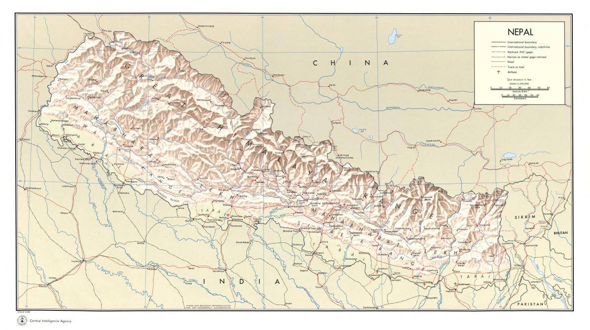 nepal tog i rute