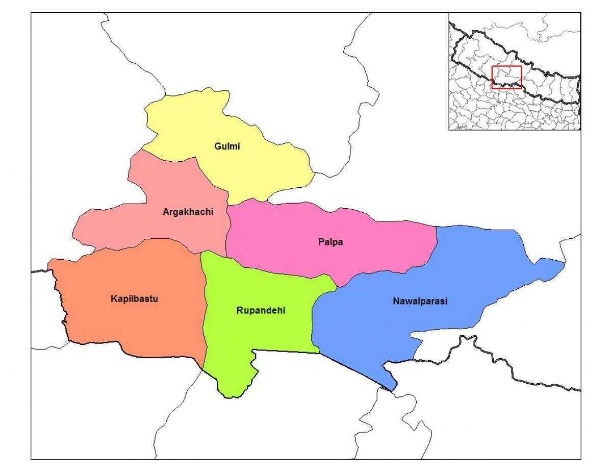 Kart over rupandehi nepal